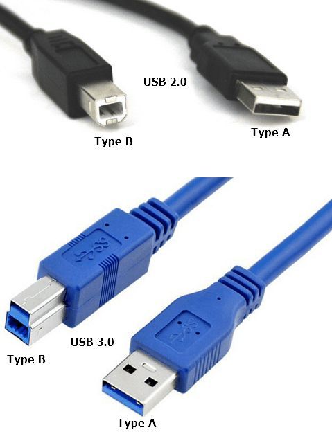 USB кабель для подключения принтера к ноутбуку USB кабель для подключения принтера к ноутбуку