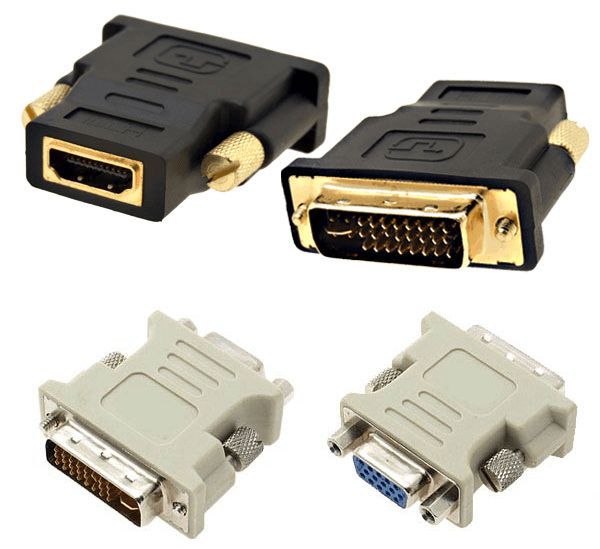 переходники с DVI на HDMI и с DVI на VGA переходники с DVI на HDMI и с DVI на VGA