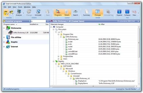 программа Total Uninstall