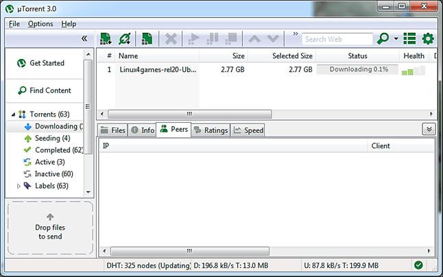 Как пользоваться торрентом с помощью программы µTorrent Как пользоваться торрентом с помощью программы µTorrent