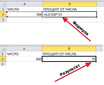 формула с процентом формула с процентом