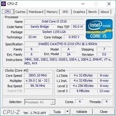 CPU-Z CPU-Z