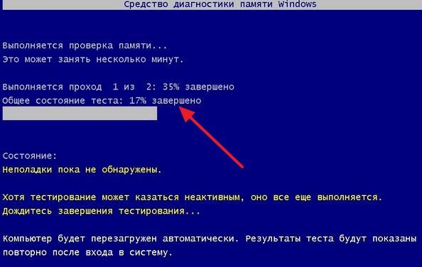 проверка памяти при помощи mdsched проверка памяти при помощи mdsched