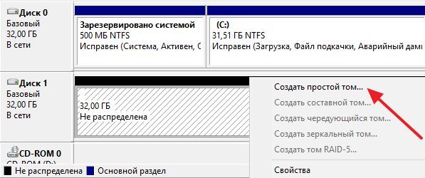 выберите пункт Создать простой то выберите пункт Создать простой то