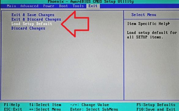 Как сбросить настройки BIOS с помощью BIOS Setup Как сбросить настройки BIOS с помощью BIOS Setup