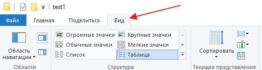 вкладка Вид вкладка Вид