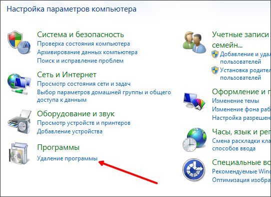 Панель управления Панель управления
