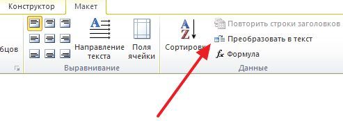 преобразование таблицы в текст преобразование таблицы в текст