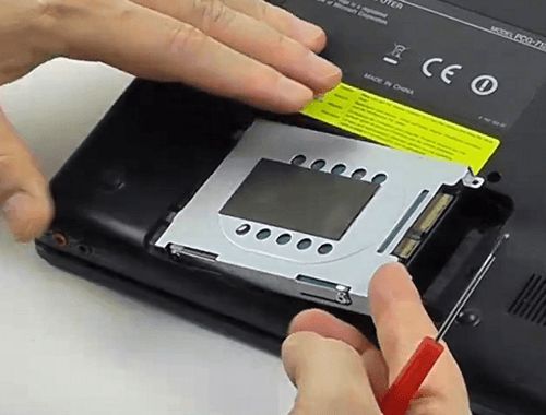 установка ssd в ноутбук