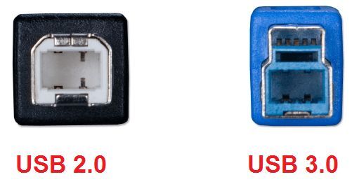 USB разъемы на принтере