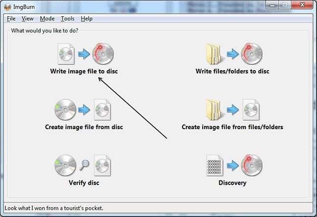 нажимаем на кнопку Write image file to disk нажимаем на кнопку Write image file to disk