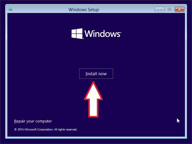 нажимаем на кнопку Install now нажимаем на кнопку Install now