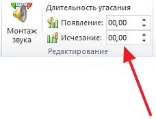 Длительность угасания Длительность угасания