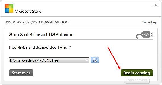 выбираем флешку для записи Windows 8 выбираем флешку для записи Windows 8