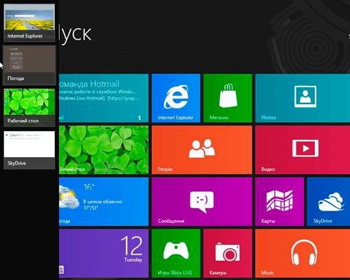 metro, интерфейс, windows, обзор