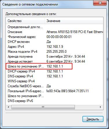 ip адрес роутера ip адрес роутера