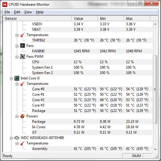 Перегревается компьютер что делать: программа HWmonitor Перегревается компьютер что делать: программа HWmonitor