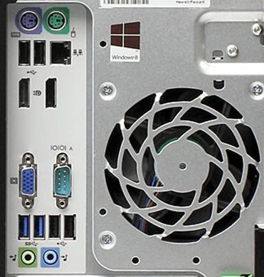 USB порты на задней стороне компьютера