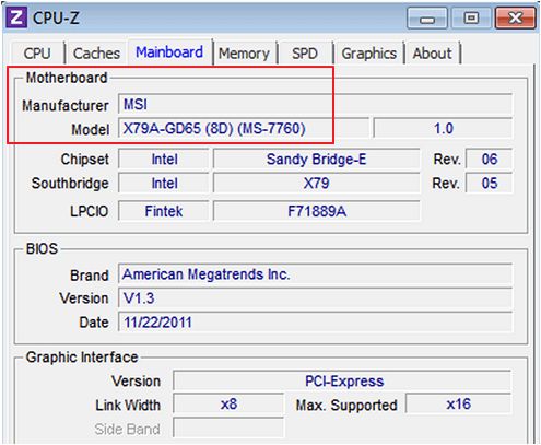 программа CPU-Z программа CPU-Z