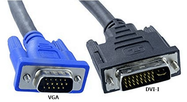 кабель с DVI-I на VGA кабель с DVI-I на VGA