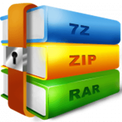 форматы ZIP, RAR и 7z форматы ZIP, RAR и 7z