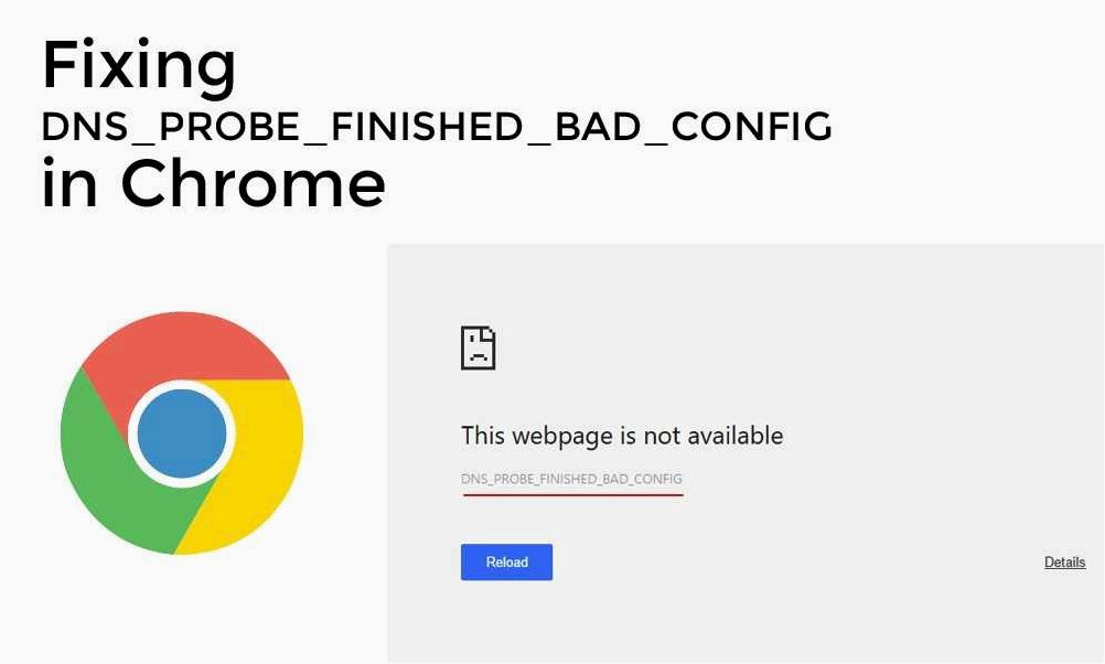 (ошибка, probe, finished, config, браузере) Ошибка DNS PROBE FINISHED BAD CONFIG в браузере — варианты решения