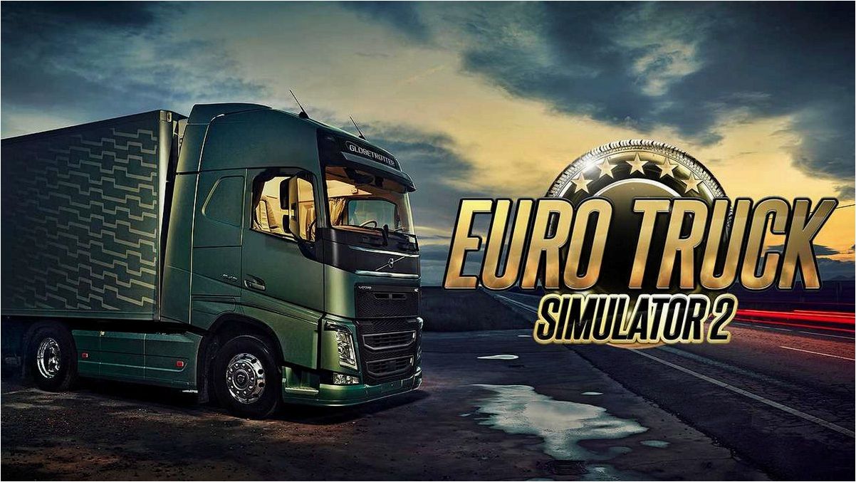 (euro, truck, simulator, управляйте, грузовиком) Euro Truck Simulator — управляйте грузовиком по всей Европе транспортируя товары