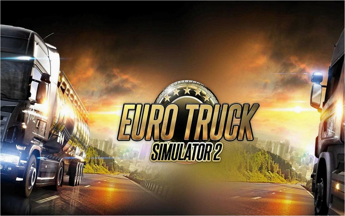 (euro, truck, simulator, управляйте, грузовиком) Euro Truck Simulator — управляйте грузовиком по всей Европе транспортируя товары