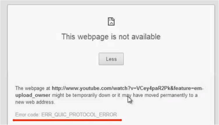 (quic, protocol, error, эффективные, способы) ERR QUIC PROTOCOL ERROR — эффективные способы устранения ошибки для безопасного и бесперебойного интернет-соединения