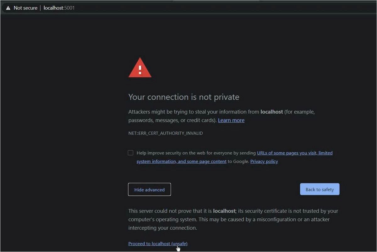 ERR_CERT_AUTHORITY_INVALID — как решить ошибку с недействительным сертификатом авторизации