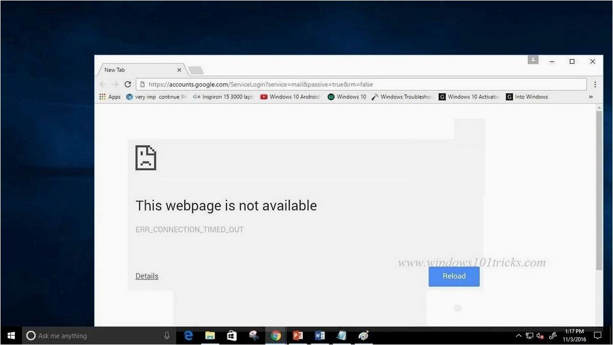 (windows, err_timed_out, открытии, сайтов, браузере) Windows 11 — ERR_TIMED_OUT при открытии сайтов в браузере — как решить проблему и обеспечить бесперебойную работу операционной системы