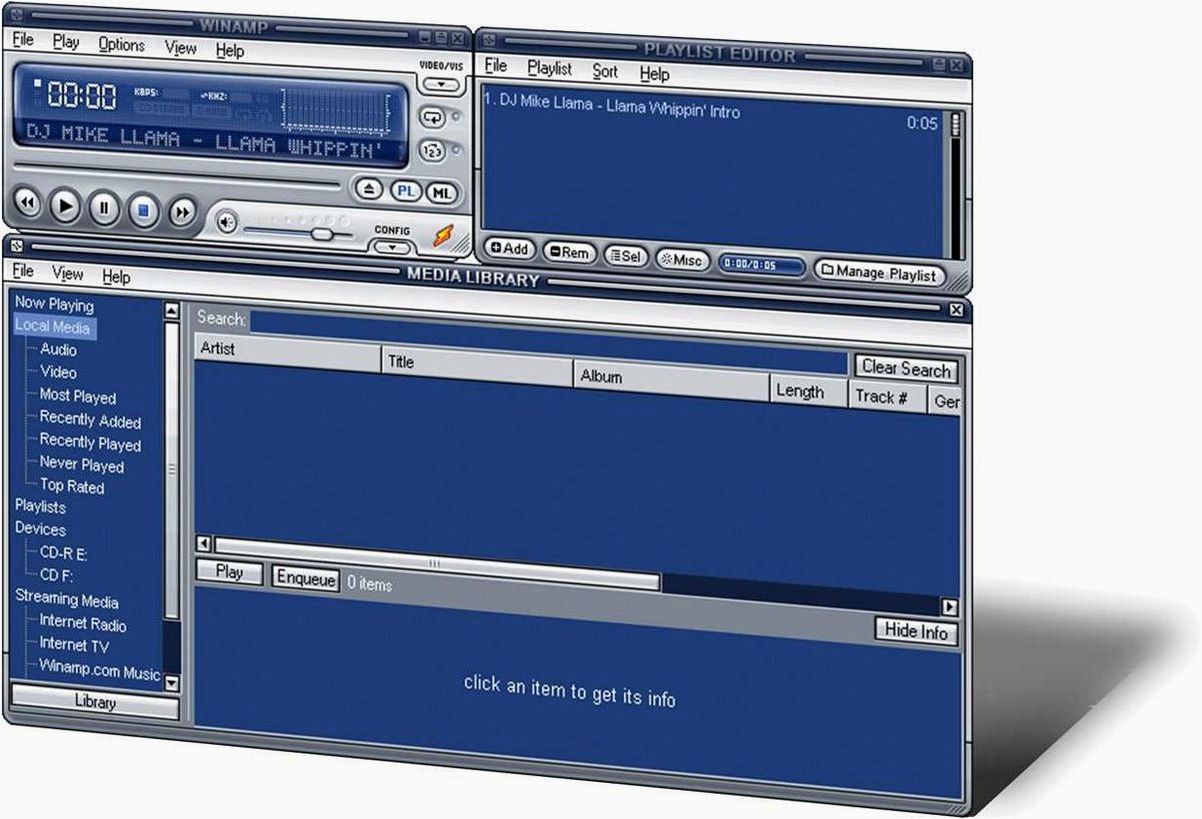 (winamp, standard, последняя, версия) WinAMP Standard Последняя версия наиболее часто используемого Mp3-плеера
