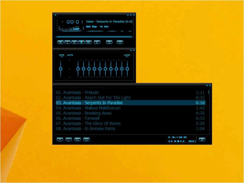(winamp, standard, последняя, версия) WinAMP Standard Последняя версия наиболее часто используемого Mp3-плеера