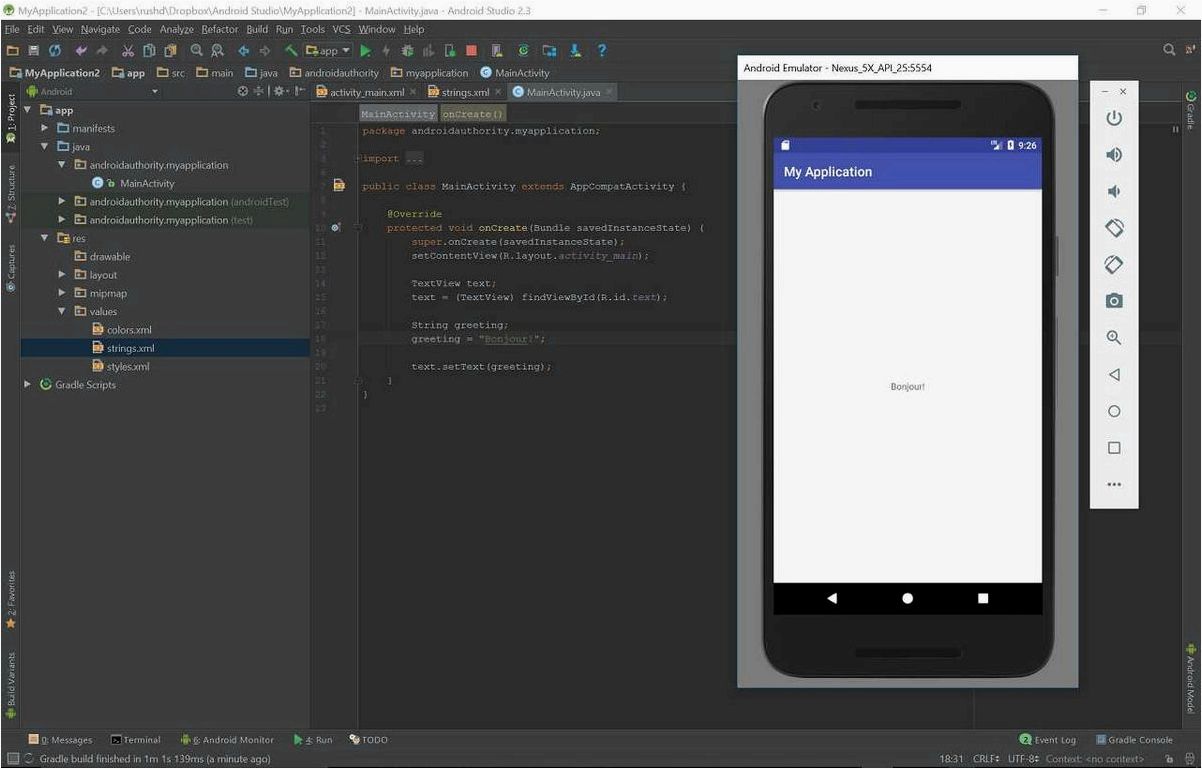(android, studio, мощная, интуитивно, понятная) Android Studio — мощная, интуитивно понятная и удобная среда программирования для разработки приложений под Android