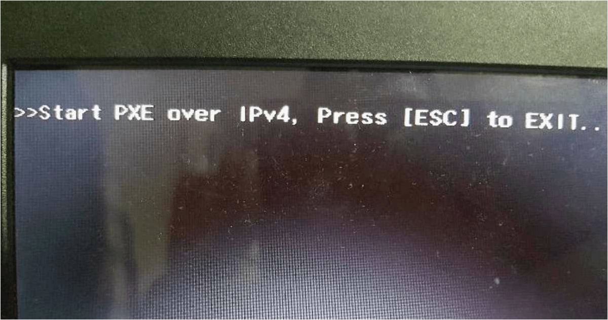 (start, ipv4, черном, экране, загрузке) Start PXE over IPv4 на черном экране при загрузке — как решить и избежать ошибки