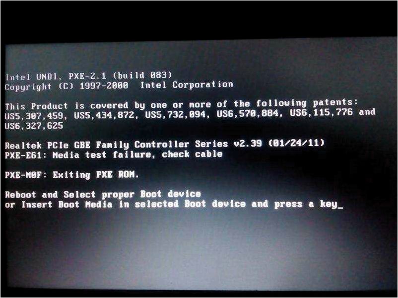 (start, ipv4, черном, экране, загрузке) Start PXE over IPv4 на черном экране при загрузке — как решить и избежать ошибки