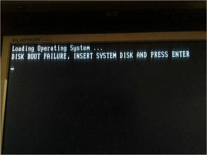 Как решить проблему Disk Boot Failure, Insert System Disk and Press Enter при загрузке ПК или ноутбука  