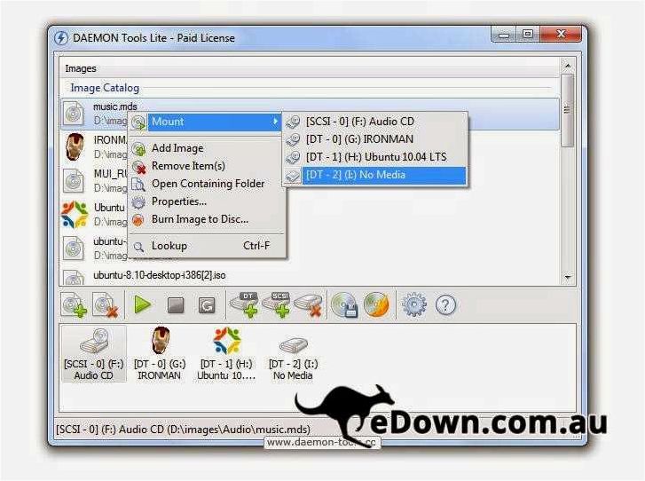 Daemon Tools Lite — облегчённая версия популярного программного обеспечения Daemon Tools 
