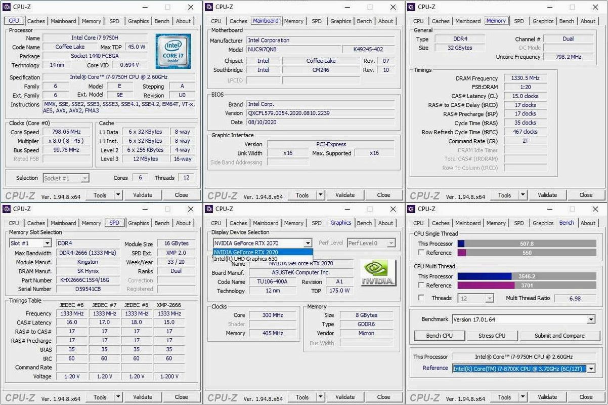 CPU-Z — Вся информация об аппаратном обеспечении, используемом в вашем ПК, от процессора до оперативной памяти и видеокарты