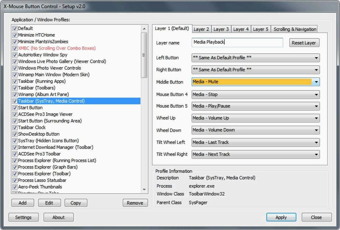 (x-mouse, button, control, назначьте, новые) X-Mouse Button Control — Назначьте новые функции вашим кнопкам мыши и наслаждайтесь улучшенным управлением