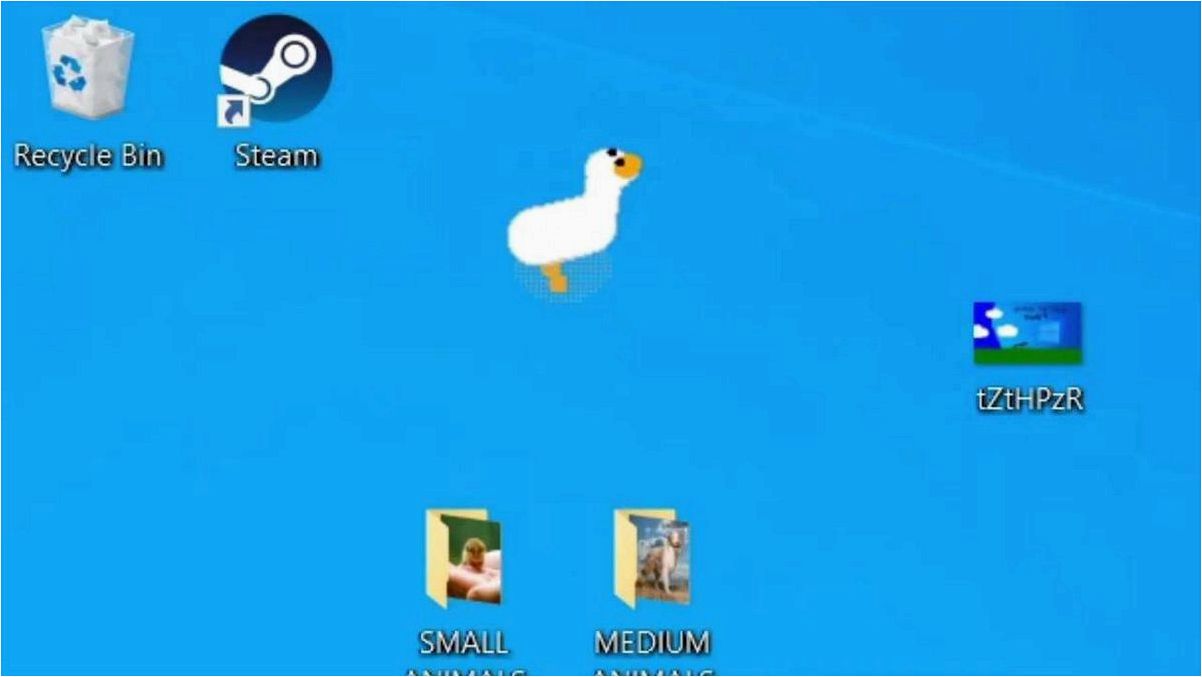 (desktop, goose, выпустите, гуся, рабочий) Desktop Goose — выпустите гуся на рабочий стол и приготовьтесь к безудержному хаосу и веселью!