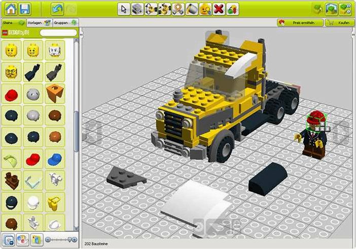 LEGO Digital Designer — создавайте потрясающие модели из LEGO прямо на компьютере!