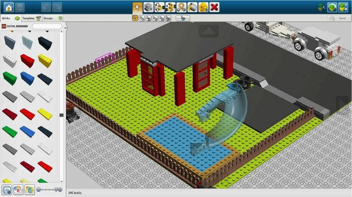 LEGO Digital Designer — создавайте потрясающие модели из LEGO прямо на компьютере!