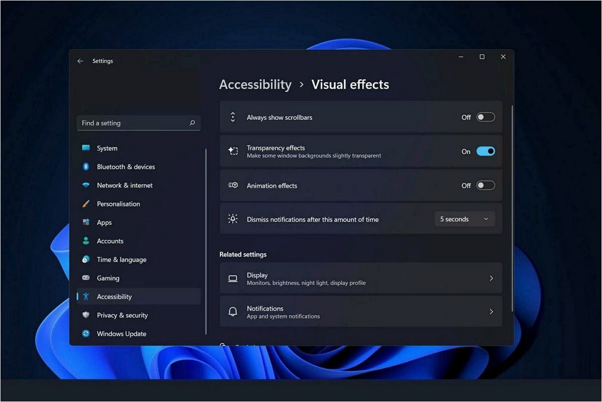 (отключение, анимации, windows, решение, повышения) Отключение анимации Windows 11 — решение для повышения производительности и улучшения пользовательского опыта