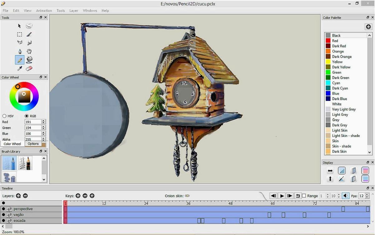 Pencil2D — бесплатная программа для создания двухмерных анимаций вручную  