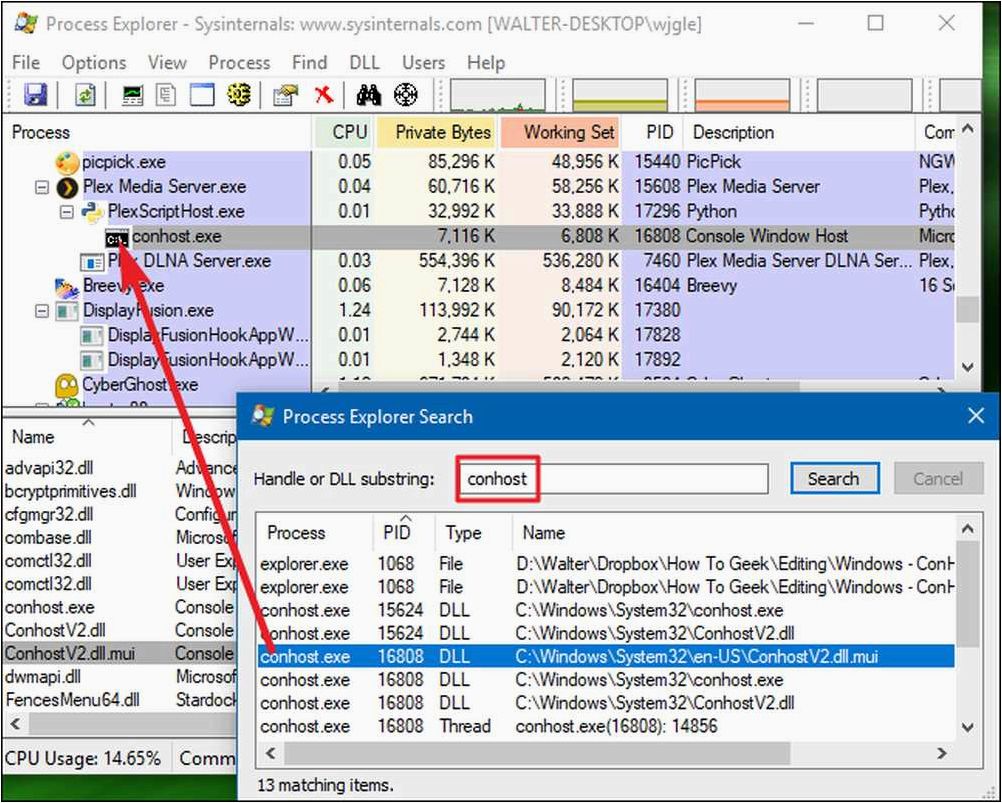 Хост окна консоли conhost.exe — определение процесса и способы устранения проблем