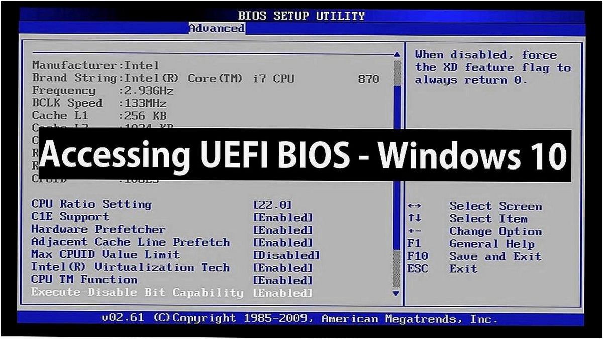 (получить, доступ, биос, uefi, новой) Как получить доступ к БИОС/UEFI в новой операционной системе