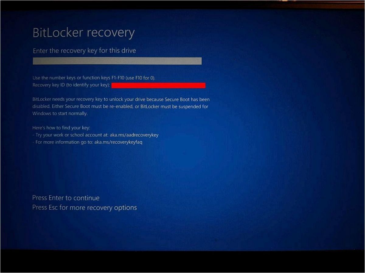 (ключ, восстановления, bitlocker, windows, способы) Ключ восстановления BitLocker в Windows — способы посмотреть