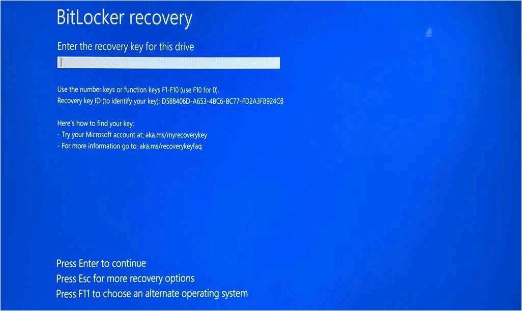 (ключ, восстановления, bitlocker, windows, способы) Ключ восстановления BitLocker в Windows — способы посмотреть