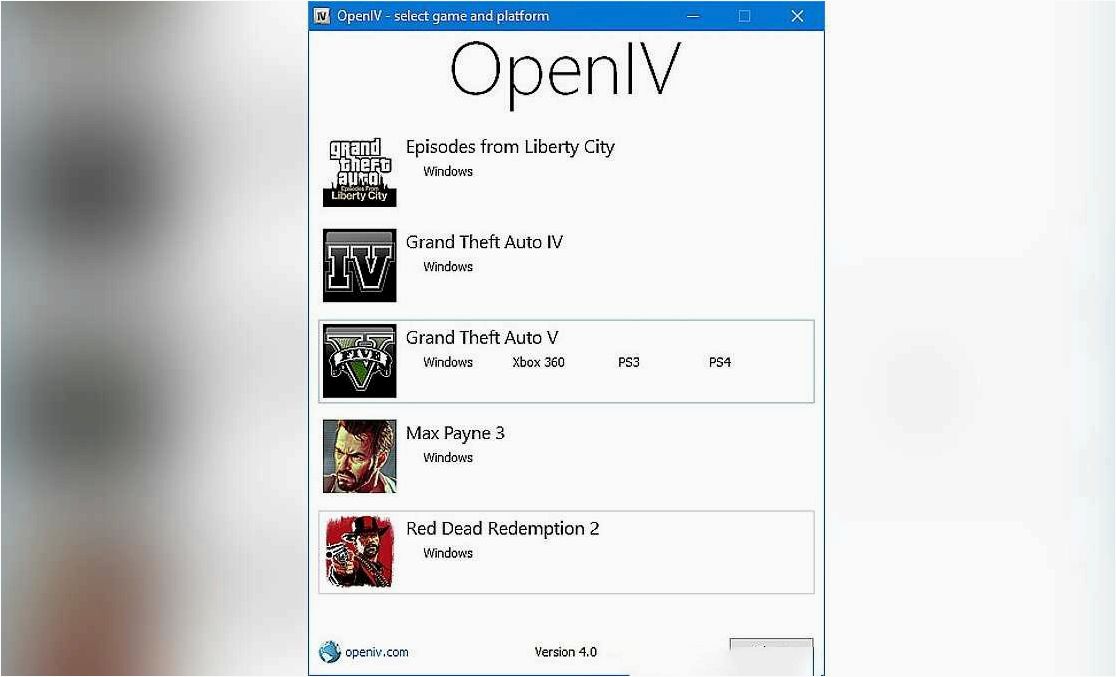 (openiv, лучшая, программа, установки, модов) OpenIV — лучшая программа для установки модов в GTA V и RDR 2